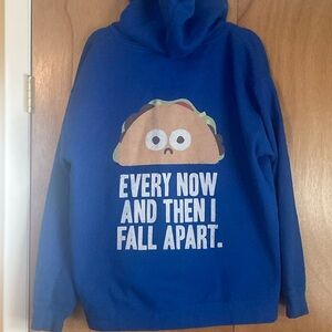 Tee fury taco zip up hoodie